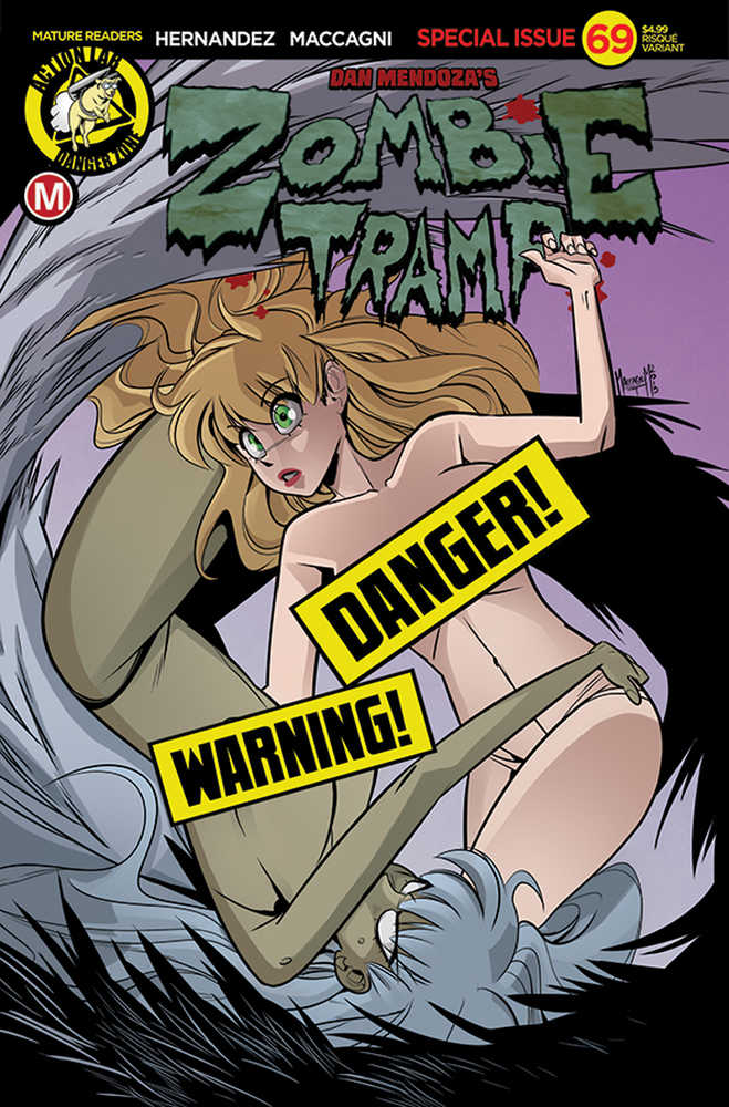 ZOMBIE TRAMP ONGOING #69 CVR B MACCAGNI RISQUE (MR) | Dragon's Lair Comics and Fantasy Houston TX