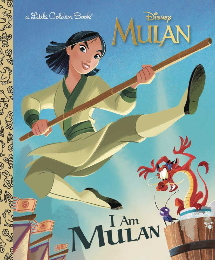 I AM MULAN LITTLE GOLDEN BOOK | Dragon's Lair Comics and Fantasy Houston TX