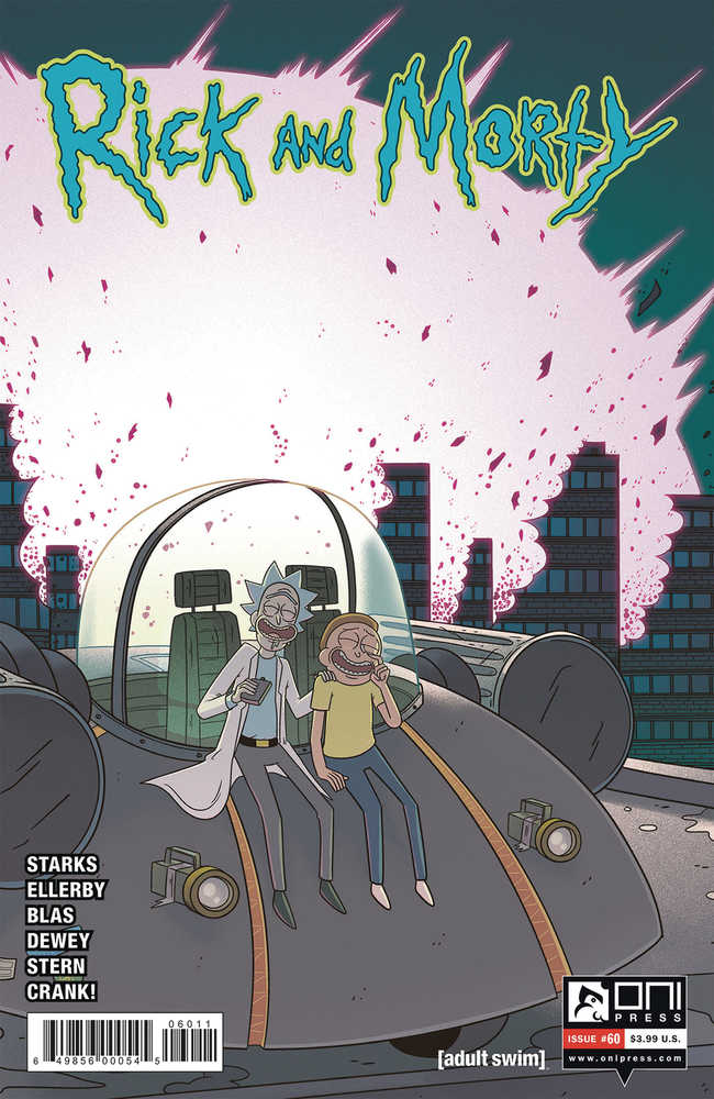 Rick & Morty #60 Cover A Ellerby | Dragon's Lair Comics and Fantasy Houston TX