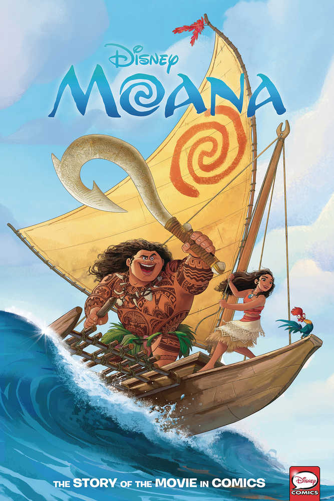 DISNEY MOANA STORY OF THE MOVIE IN COMICS HC | Dragon's Lair Comics and Fantasy Houston TX