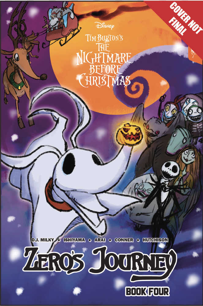 DISNEY MANGA NIGHTMARE CHRISTMAS ZEROS JOURNEY TP VOL 4 | Dragon's Lair Comics and Fantasy Houston TX