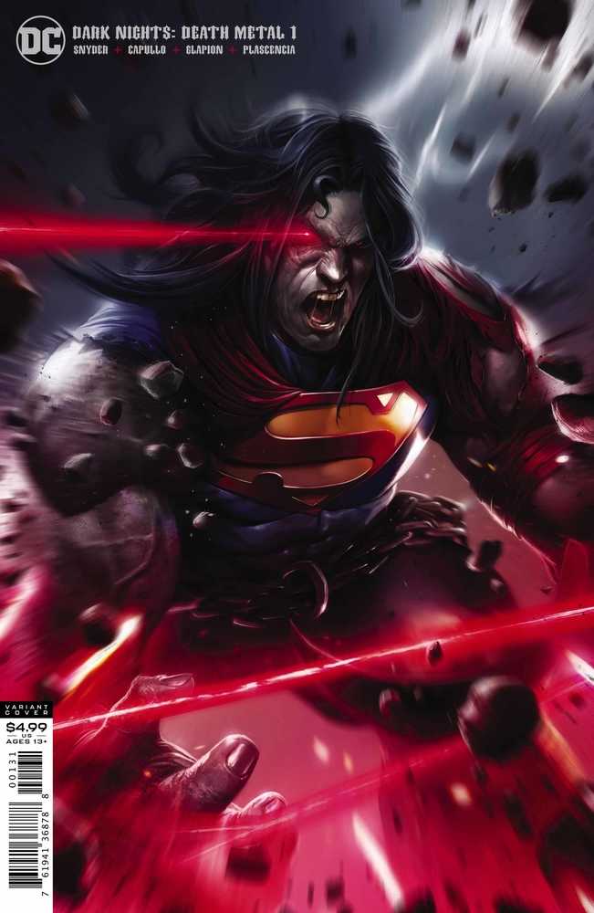 Dark Nights Death Metal #1 (Of 6) Mattina Superman Variant Edition | Dragon's Lair Comics and Fantasy Houston TX