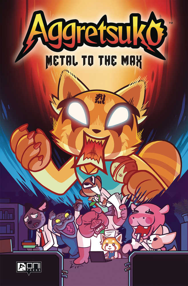 Aggretsuko Hardcover Volume 01 Metal To The Max | Dragon's Lair Comics and Fantasy Houston TX