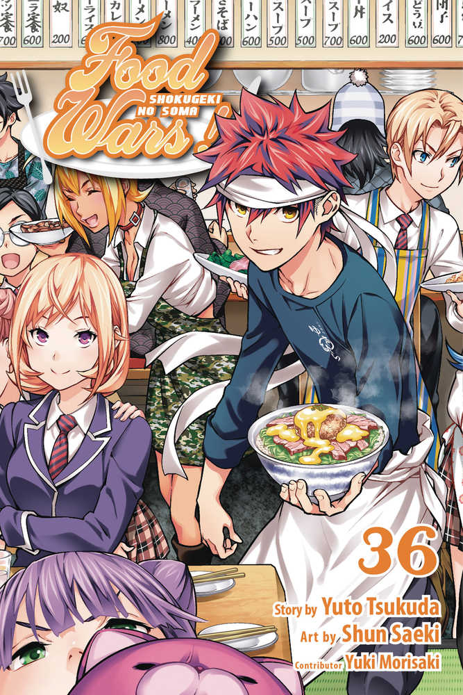 Food Wars Shokugeki No Soma Graphic Novel Volume 36 | Dragon's Lair Comics and Fantasy Houston TX