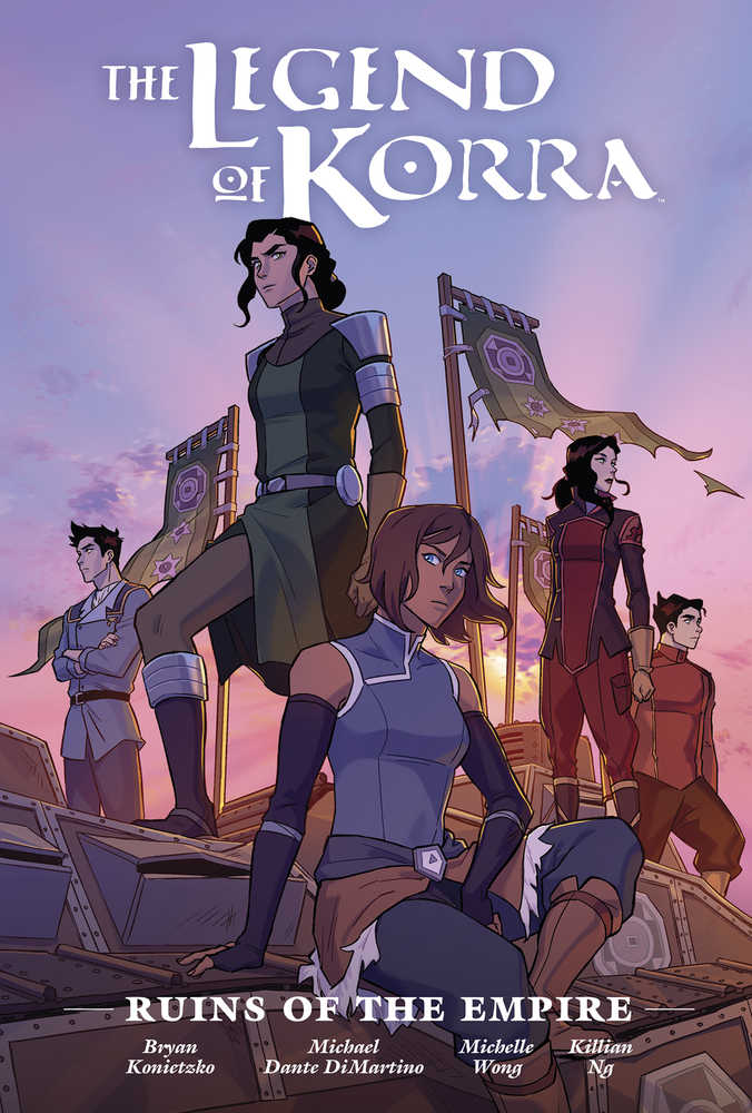 Legend Of Korra Ruins Of Empire Library Edition Hardcover  | Dragon's Lair Comics and Fantasy Houston TX