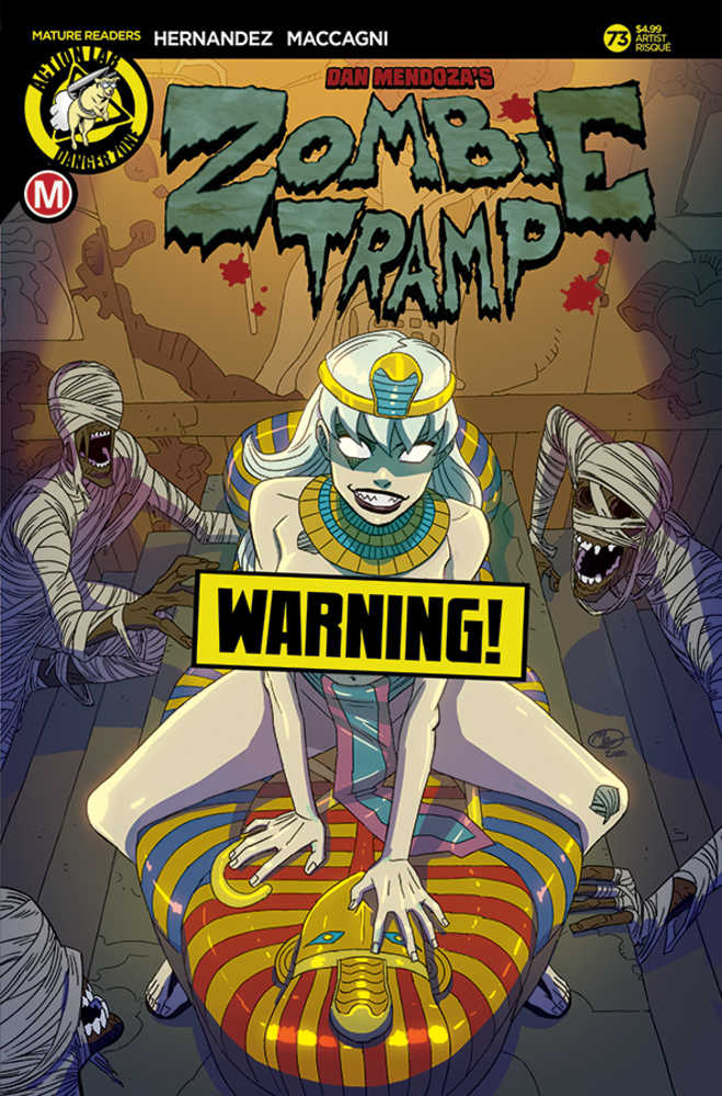 ZOMBIE TRAMP ONGOING #73 CVR F HUANG RISQUE (MR) | Dragon's Lair Comics and Fantasy Houston TX