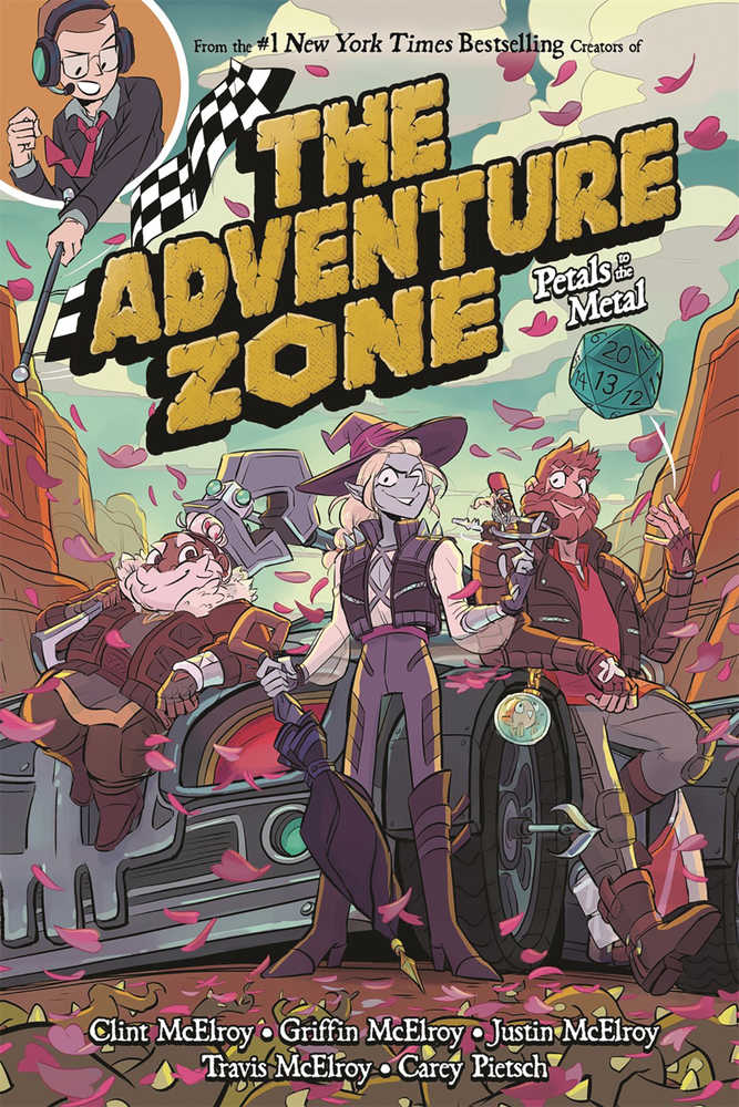 Adventure Zone Graphic Novel Volume 03 Petals To Metal | Dragon's Lair Comics and Fantasy Houston TX