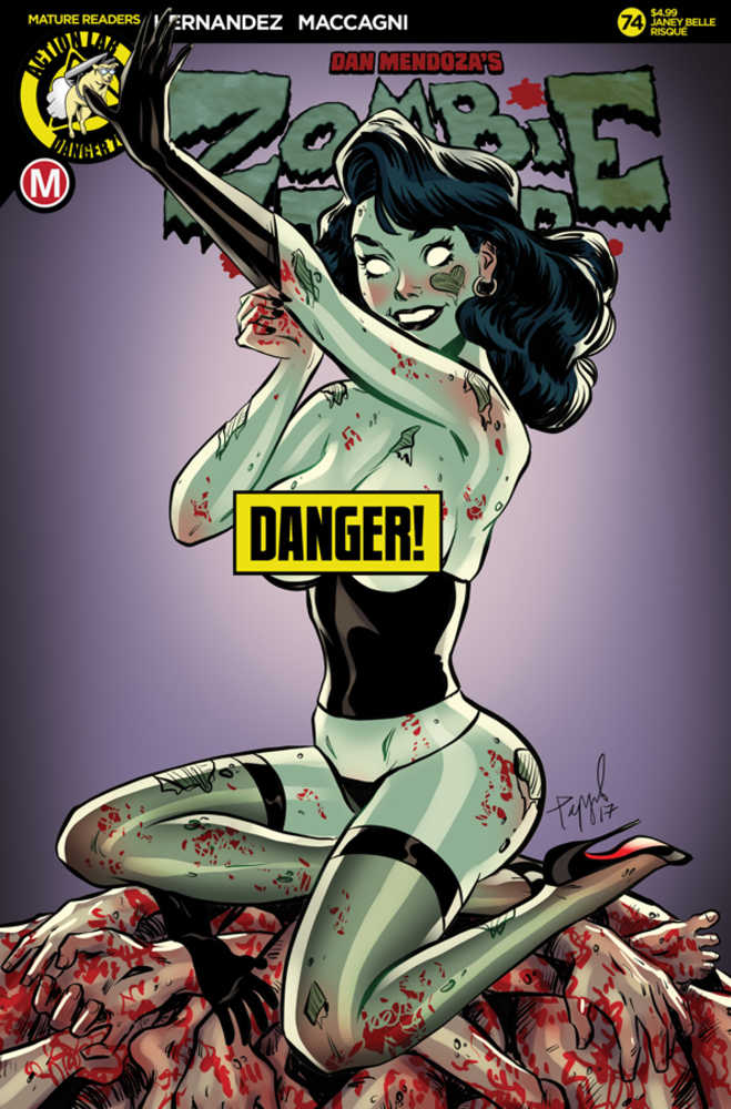 ZOMBIE TRAMP ONGOING #74 CVR F HUANG RISQUE (MR) | Dragon's Lair Comics and Fantasy Houston TX