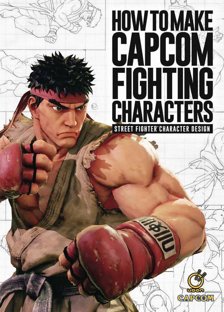 HOW TO MAKE CAPCOM FIGHTING CHARACTERS HC | Dragon's Lair Comics and Fantasy Houston TX