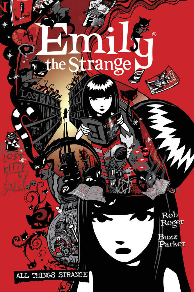 Complete Emily The Strange All Things Strange 2ND Edition Hardcover | Dragon's Lair Comics and Fantasy Houston TX