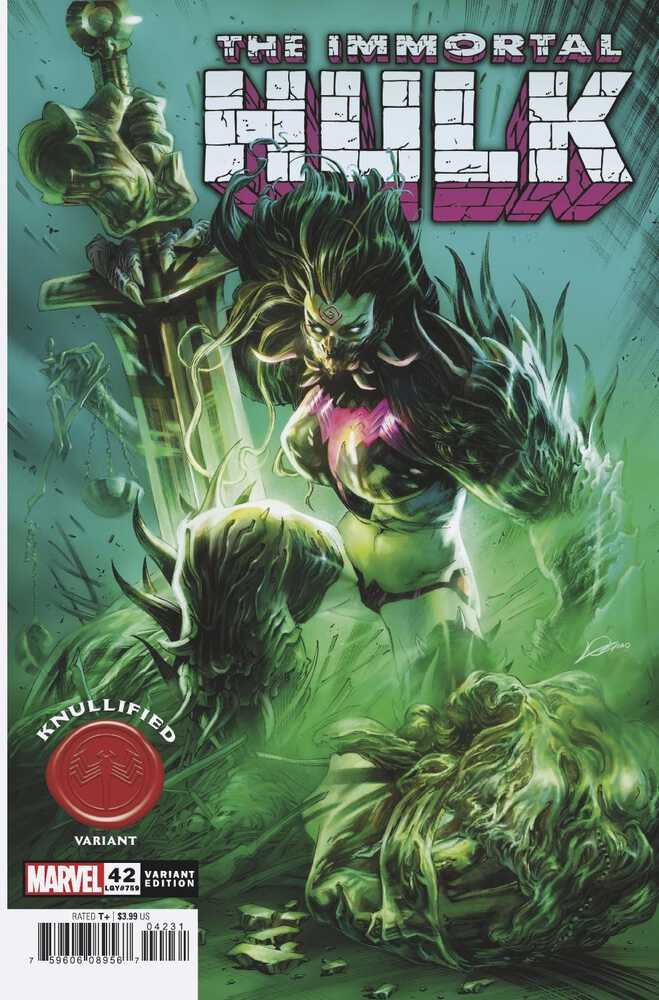 Immortal Hulk #42 Lozano Knullified Variant | Dragon's Lair Comics and Fantasy Houston TX