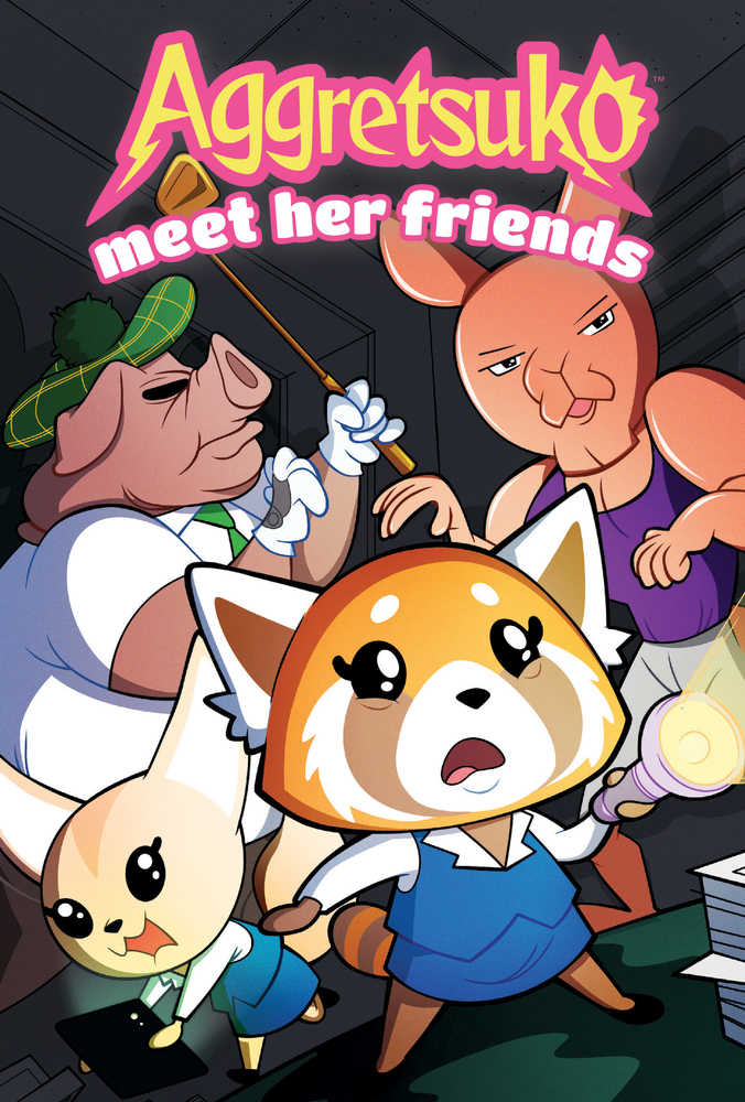 Aggretsuko Hardcover Meet Her Friends (Mature) | Dragon's Lair Comics and Fantasy Houston TX