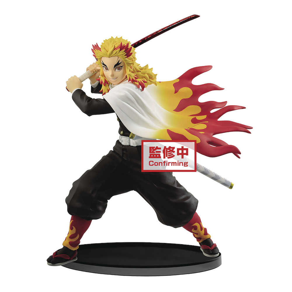 Demon Slayer Kimetsu Vibration Stars Kyojuro Rengoku Figure | Dragon's Lair Comics and Fantasy Houston TX