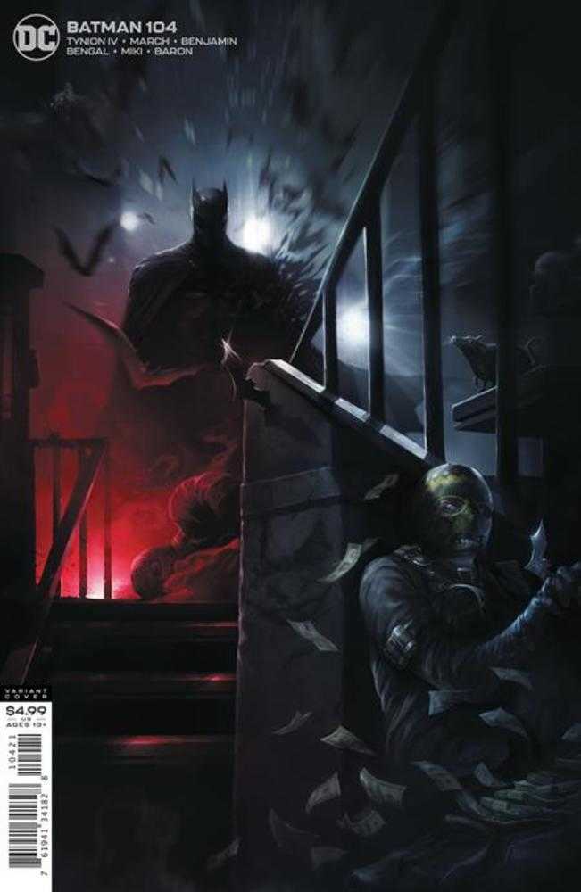 Batman #104 Cover B Francesco Mattina Card Stock Variant | Dragon's Lair Comics and Fantasy Houston TX