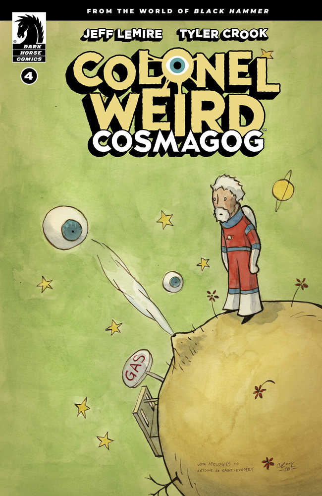 Colonel Weird Cosmagog #4 (Of 4) Cover A Crook | Dragon's Lair Comics and Fantasy Houston TX