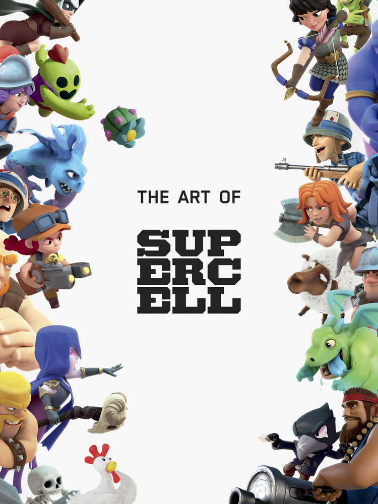 Art Of Supercell 10 Anniversary Edition Hardcover | Dragon's Lair Comics and Fantasy Houston TX