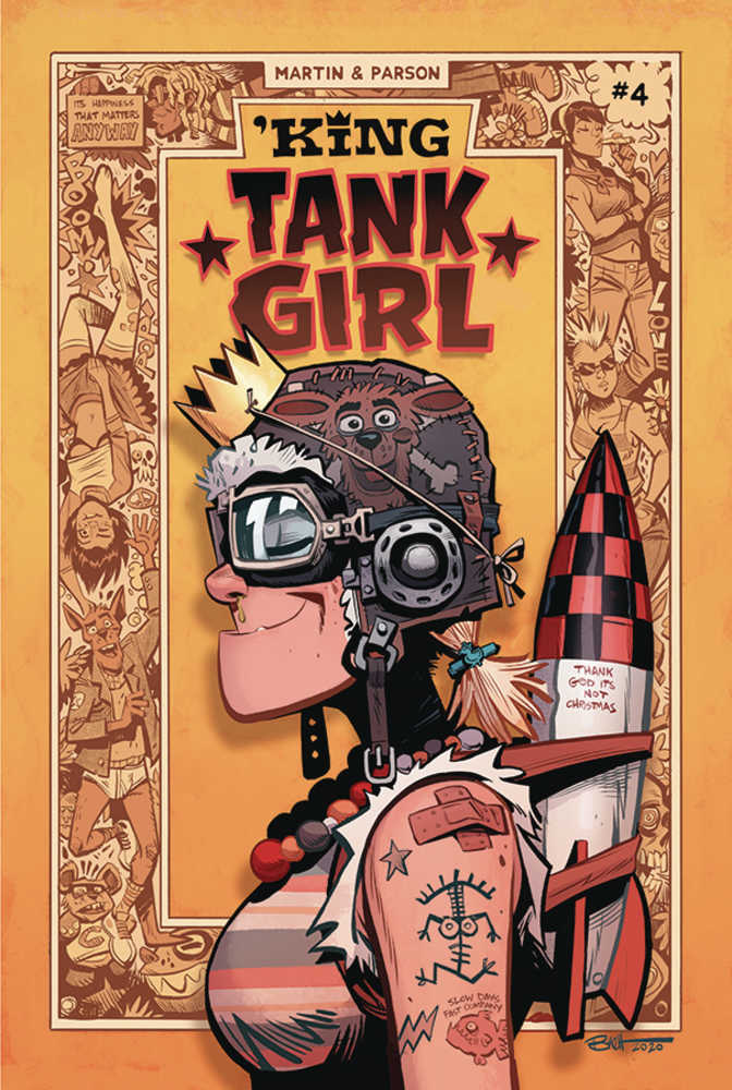 King Tank Girl #4 (Of 5) Cover A Parson | Dragon's Lair Comics and Fantasy Houston TX