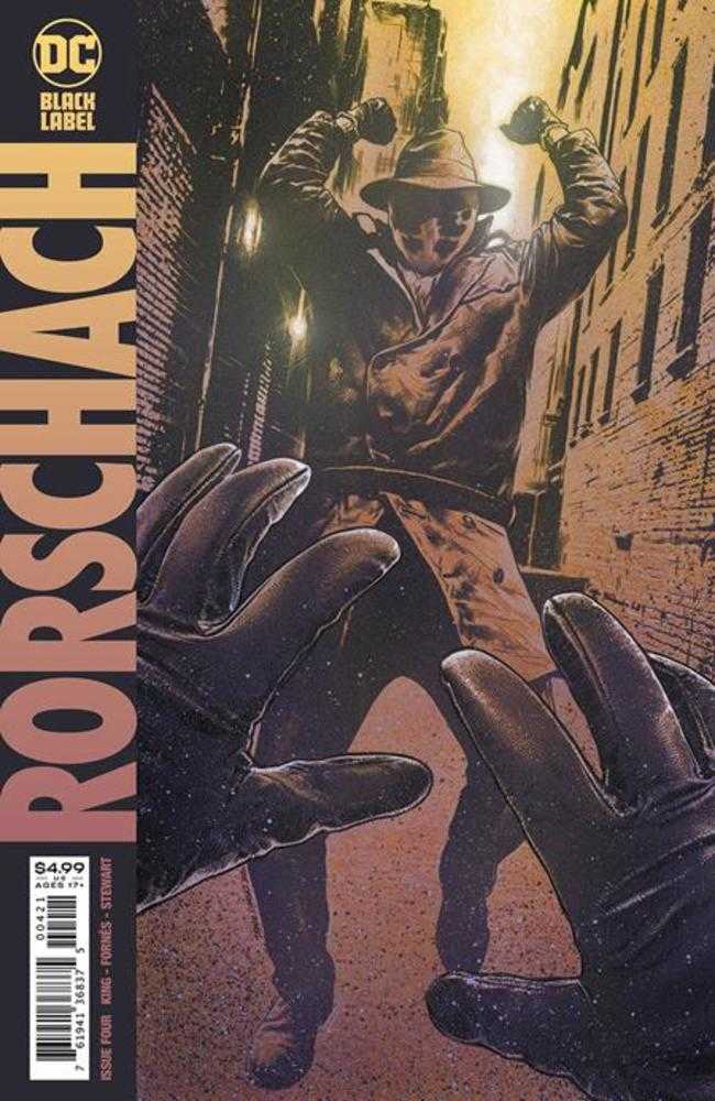 Rorschach #4 (Of 12) Cover B Travis Charest Variant (Mature) | Dragon's Lair Comics and Fantasy Houston TX