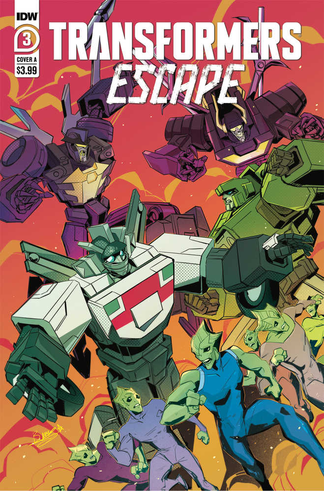 Transformers Escape #3 (Of 5) Cover A Mcguire-Smith | Dragon's Lair Comics and Fantasy Houston TX