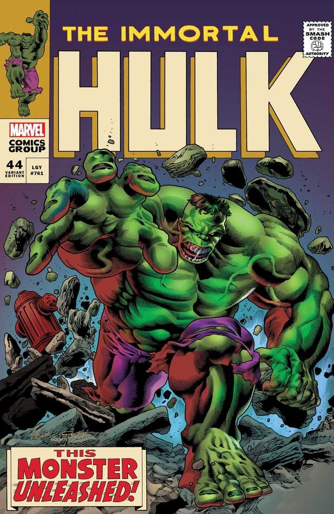 Immortal Hulk #44 Bennett Homage Variant | Dragon's Lair Comics and Fantasy Houston TX