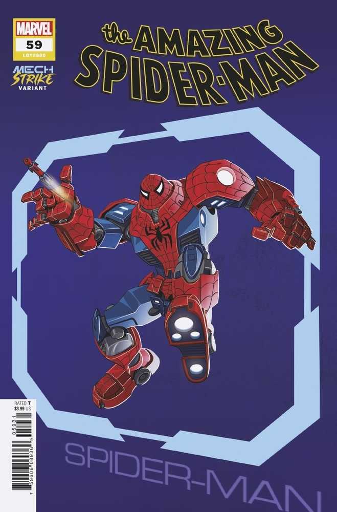 Amazing Spider-Man #59 Castellani Avengers Mech Strike Variant | Dragon's Lair Comics and Fantasy Houston TX