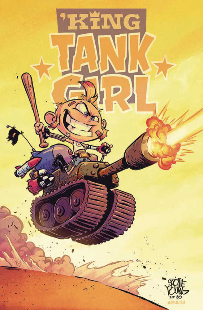 King Tank Girl #5 (Of 5) Cover B Skottie Young Cardstock | Dragon's Lair Comics and Fantasy Houston TX