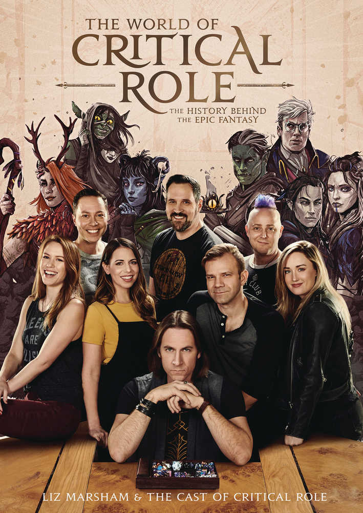 World Of Critical Role Hist Behind Epic Fantasy Hardcover | Dragon's Lair Comics and Fantasy Houston TX