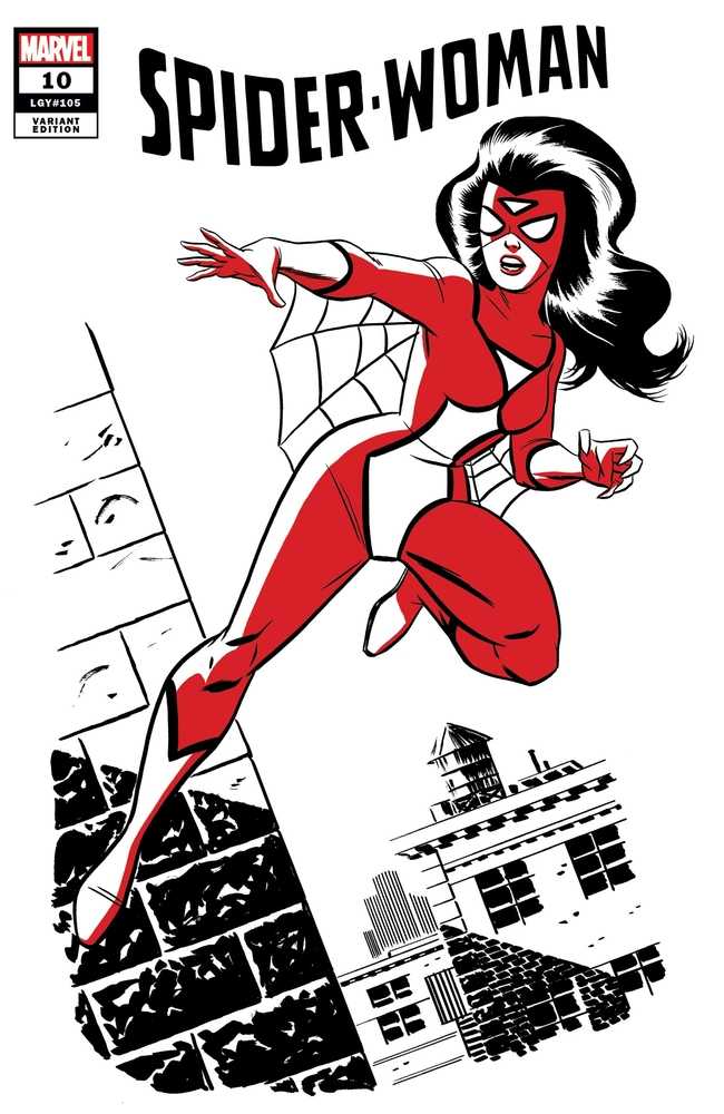 Spider-Woman #10 Michael Cho Spider-Woman Two-Tone Variant | Dragon's Lair Comics and Fantasy Houston TX