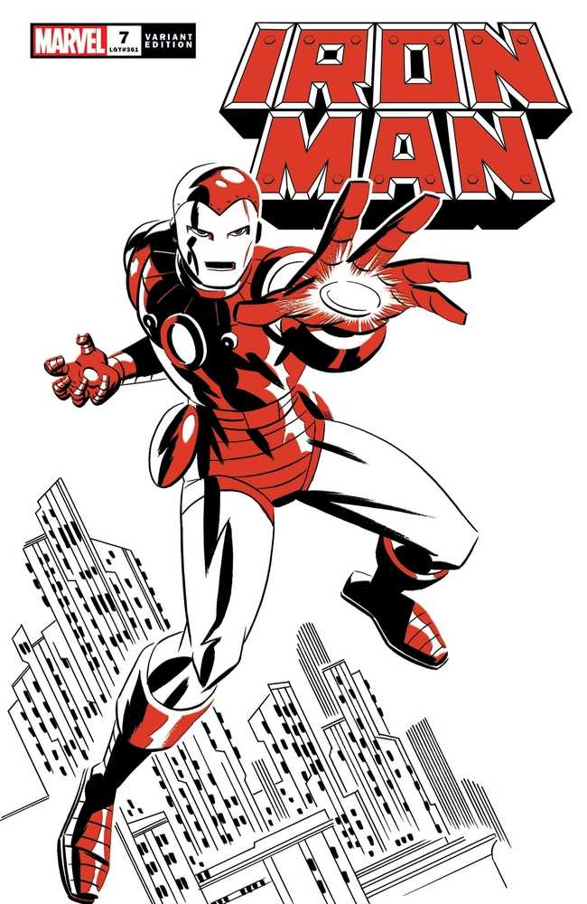 Iron Man #7 Michael Cho Iron Man Two-Tone Variant | Dragon's Lair Comics and Fantasy Houston TX