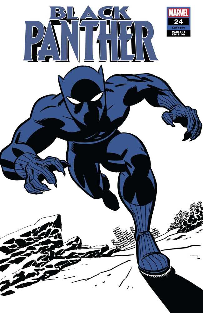 Black Panther #24 Michael Cho Black Panther Two-Tone Variant | Dragon's Lair Comics and Fantasy Houston TX