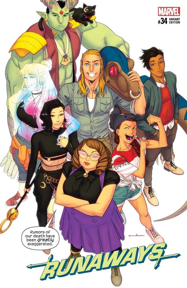 Runaways #34 Anka Variant | Dragon's Lair Comics and Fantasy Houston TX