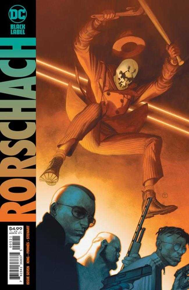 Rorschach #7 (Of 12) Cover B Julian Totino Tedesco Variant (Mature) | Dragon's Lair Comics and Fantasy Houston TX