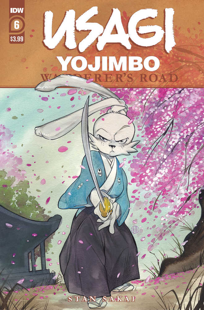 Usagi Yojimbo Wanderers Road #6 (Of 6) Peach Momoko Cover | Dragon's Lair Comics and Fantasy Houston TX