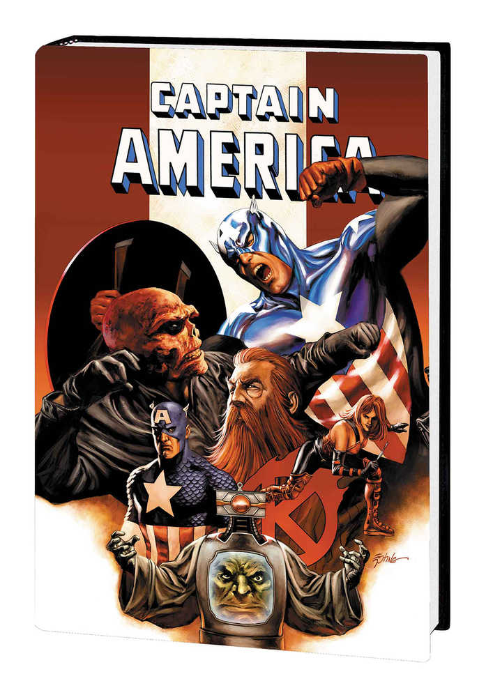 Captain America Omnibus Hardcover Death Captain America Direct Market Variant | Dragon's Lair Comics and Fantasy Houston TX