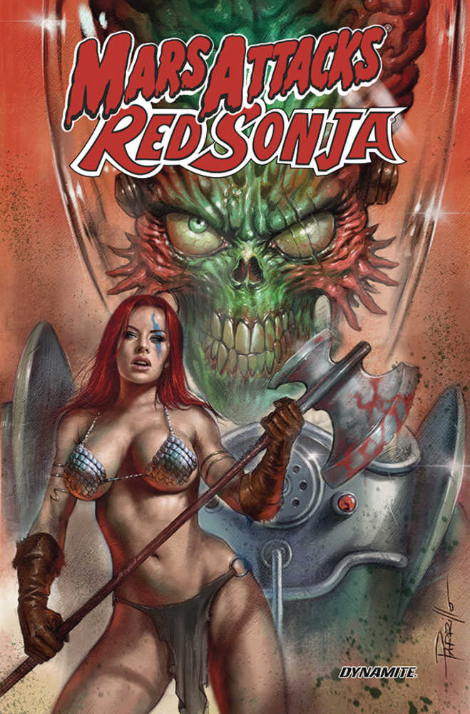 Mars Attacks Red Sonja TPB | Dragon's Lair Comics and Fantasy Houston TX