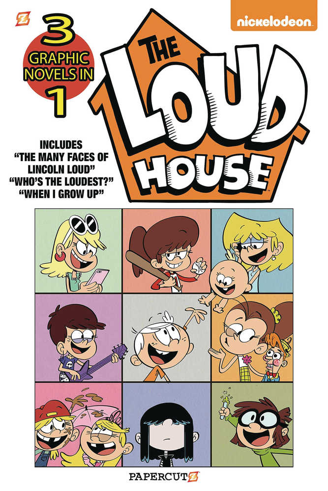 Loud House 3 in 1 Graphic Novel Volume 04 | Dragon's Lair Comics and Fantasy Houston TX