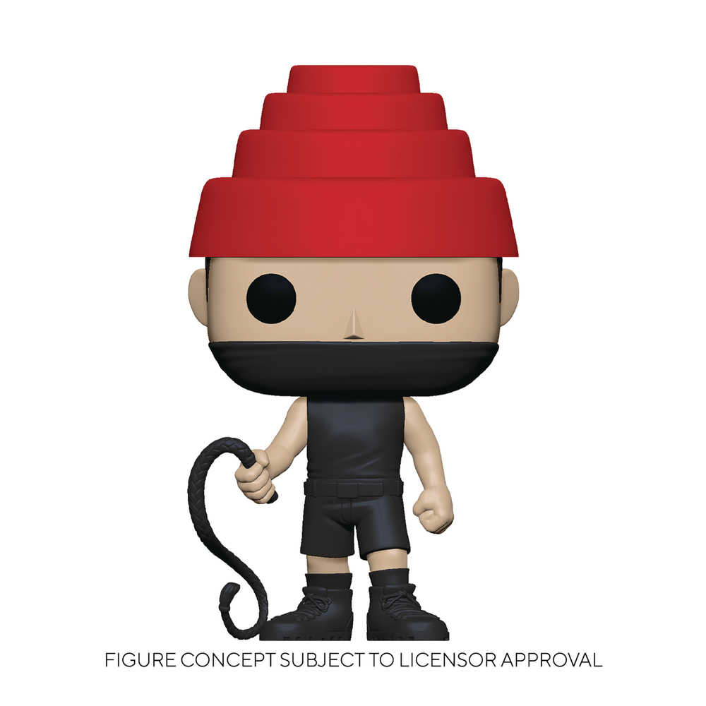 Pop Rocks Devo Whip It with Whip Vinyl Figure | Dragon's Lair Comics and Fantasy Houston TX