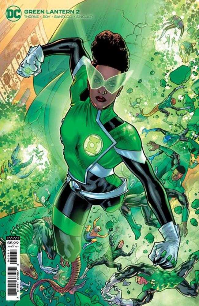 Green Lantern #2 Cover B Bryan Hitch Card Stock Variant | Dragon's Lair Comics and Fantasy Houston TX