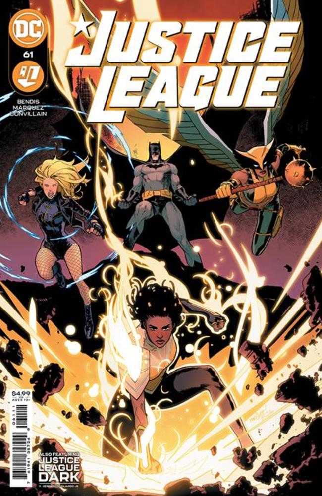 Justice League #61 Cover A David Marquez | Dragon's Lair Comics and Fantasy Houston TX