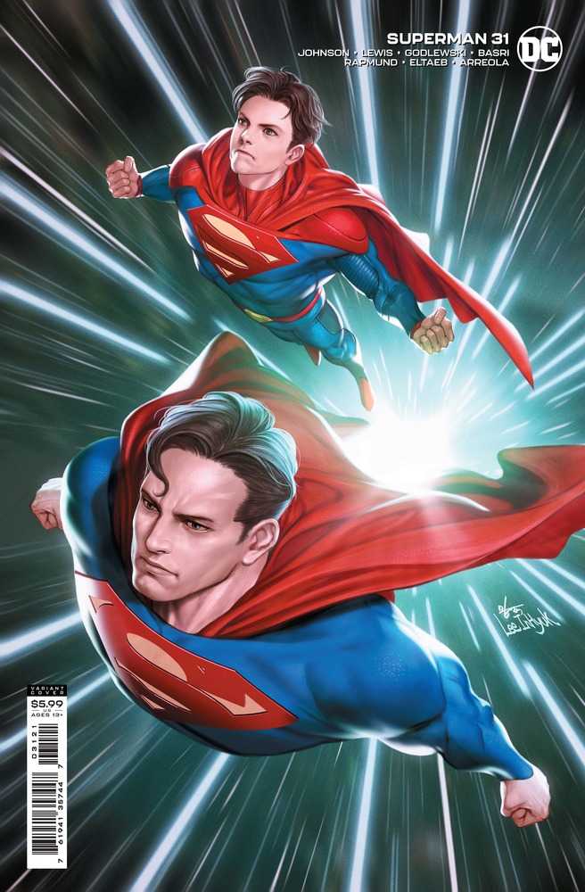 Superman #31 Cover B Inhyuk Lee Card Stock Variant | Dragon's Lair Comics and Fantasy Houston TX