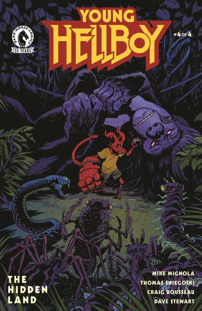 Young Hellboy The Hidden Land #4 (Of 4) Cover A Smith | Dragon's Lair Comics and Fantasy Houston TX