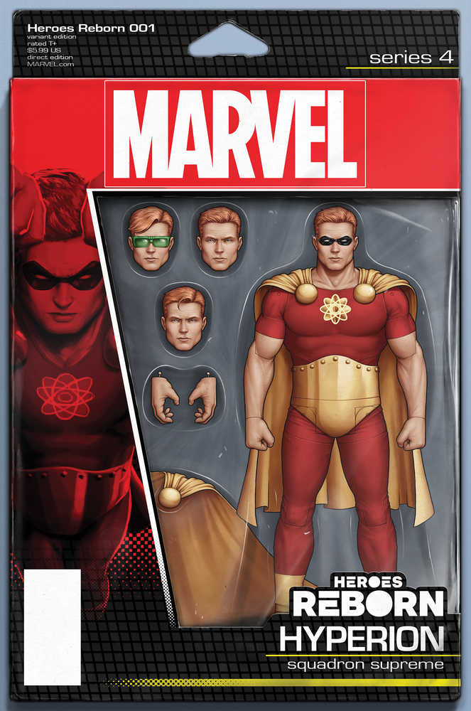 Heroes Reborn #1 (Of 7) Christopher Action Figure Variant | Dragon's Lair Comics and Fantasy Houston TX