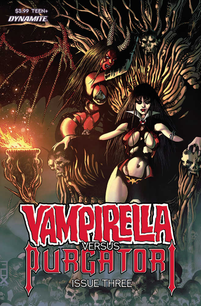 Vampirella vs Purgatori #3 Cover C Fox | Dragon's Lair Comics and Fantasy Houston TX