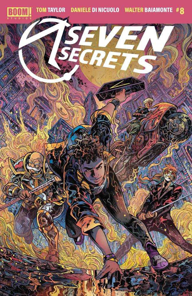 Seven Secrets #8 Cover B Riccardi | Dragon's Lair Comics and Fantasy Houston TX