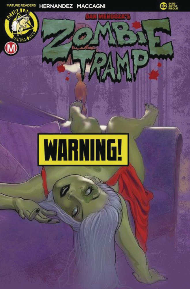 Zombie Tramp Ongoing #82 Cover D Andrew Herman Risque (Mature) | Dragon's Lair Comics and Fantasy Houston TX