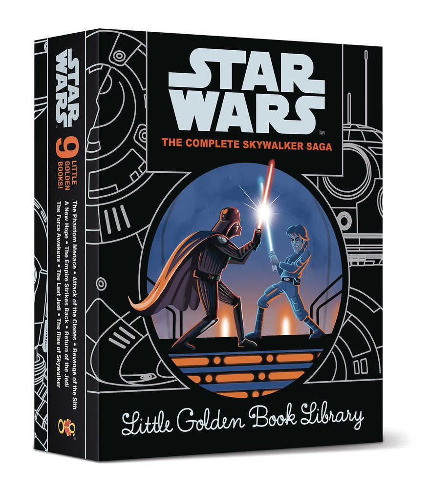 Star Wars Episodes I-Ix Little Golden Book Collection | Dragon's Lair Comics and Fantasy Houston TX