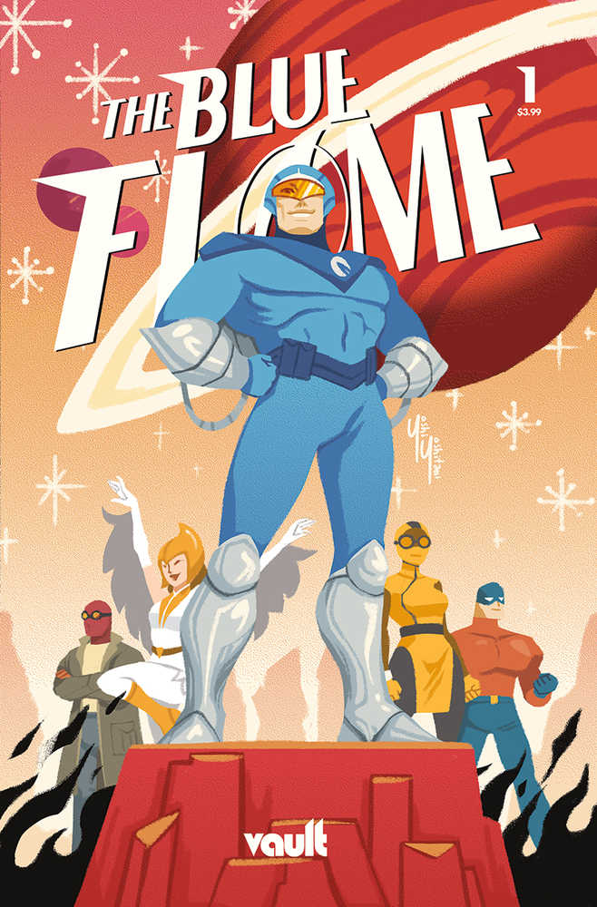 Blue Flame #1 Cover B | Dragon's Lair Comics and Fantasy Houston TX