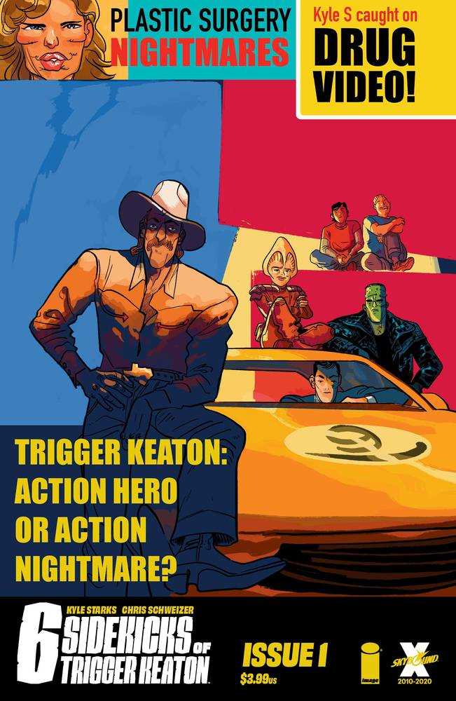 Six Sidekicks Of Trigger Keaton #1 Cover B Henderson (Mature) | Dragon's Lair Comics and Fantasy Houston TX