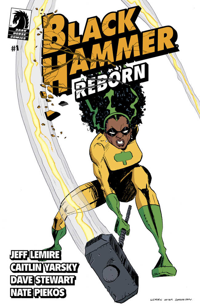 Black Hammer Reborn #1 Cover B Lemire | Dragon's Lair Comics and Fantasy Houston TX