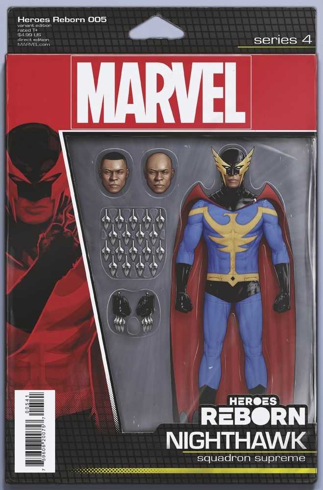 Heroes Reborn #5 (Of 7) Christopher Action Figure Variant | Dragon's Lair Comics and Fantasy Houston TX